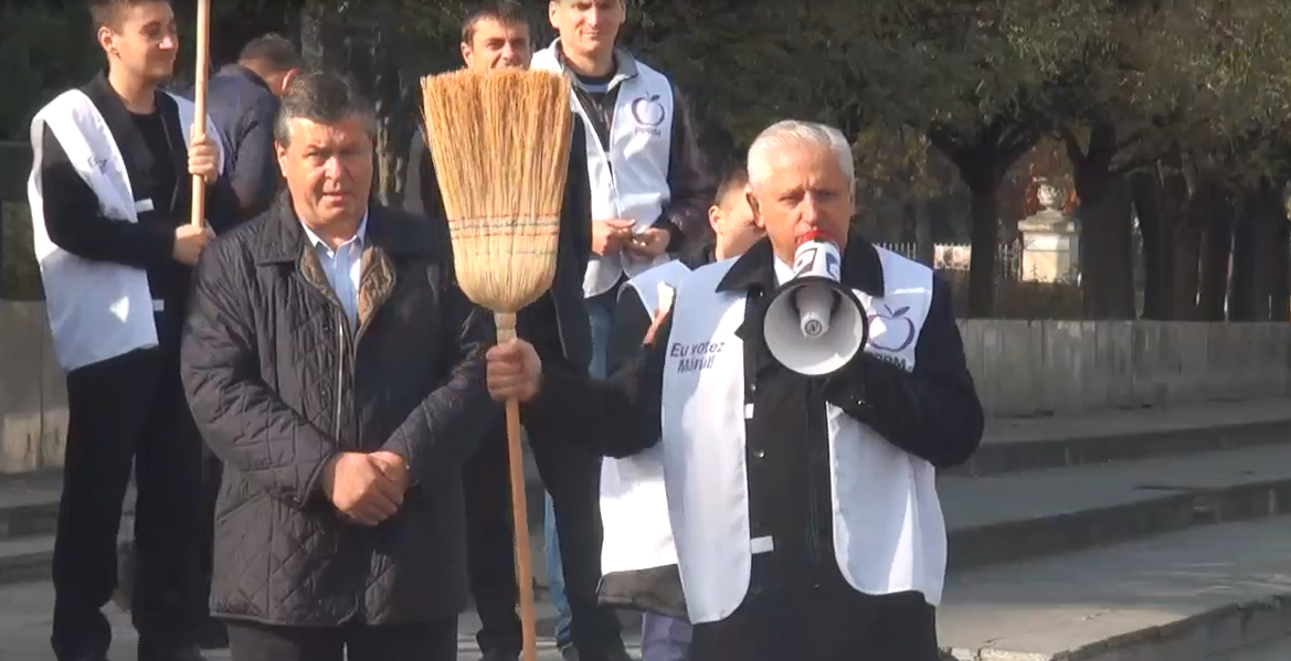 PPRM. Acțiune de protest problemele agricultorilor. 2014